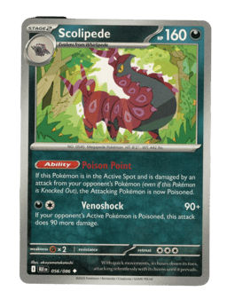 2025 Scolipede #56 Black Bolt