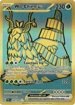2024 Wo-Chien ex #240 Paldean Fates