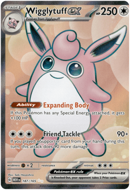 2023 Wigglytuff ex #187 151