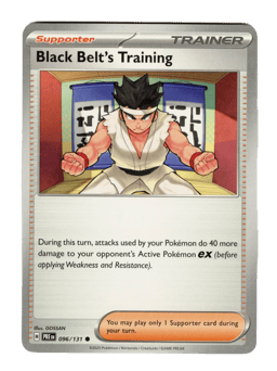 2025 Black Belt's Training #96 Prismatic Evolutions