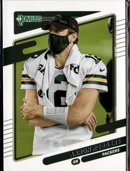2021 Aaron Rodgers #155 Donruss