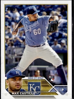 2023 Max Castillo #251 Topps