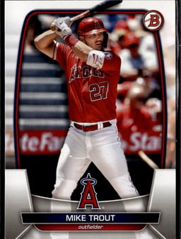 2023 Mike Trout #89 Bowman