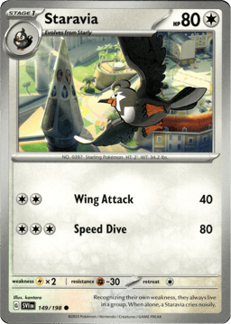 2023 Staravia #149 Scarlet & Violet