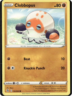 2021 Clobbopus #152 Fusion Strike