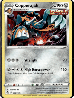 2021 Copperajah #192 Fusion Strike
