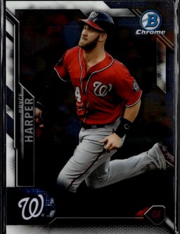 2016 Bryce Harper #100 Bowman Chrome