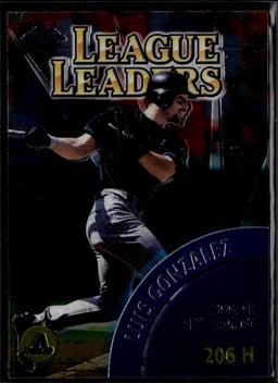 2000 Luis Gonzalez #466 Topps Chrome League Leaders