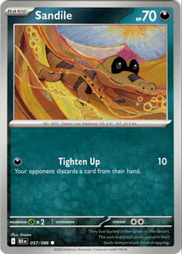 2025 Sandile #57 Black Bolt