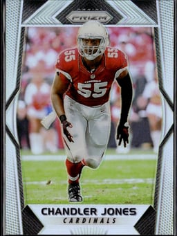 2017 Chandler Jones #45 Prizm