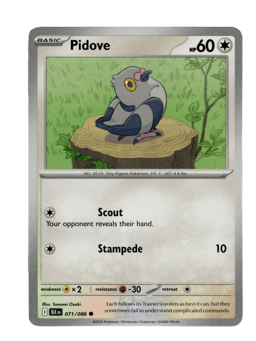 2025 Pidove #71 Black Bolt