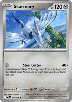 2026 Skarmory #60 Pitch Black
