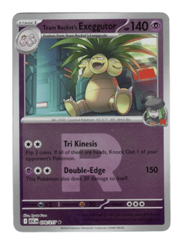 2026 Team Rocket's Exeggutor #78 Ascended Heroes