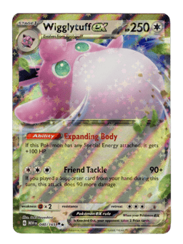 2023 Wigglytuff ex #40 151