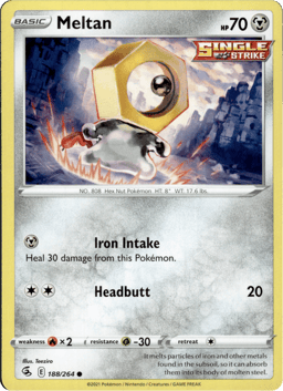 2021 Meltan #188 Fusion Strike