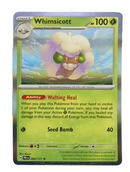 2025 Whimsicott #8 Prismatic Evolutions