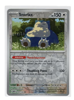 2023 Snorlax #143 151