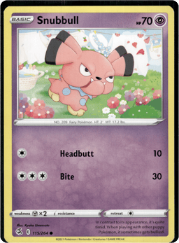 2021 Snubbull #115 Fusion Strike