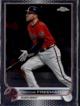 2022 Freddie Freeman #14 Topps Chrome