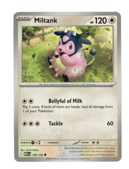 2025 Miltank #106 Mega Evolution