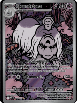 2025 Houndstone #145 Mega Evolution