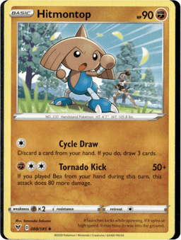 2020 Hitmontop #88 Vivid Voltage