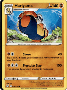 2022 Hariyama #98 Lost Origin