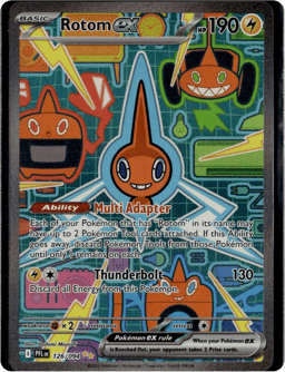 2025 Rotom ex #126 Phantasmal Flames