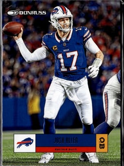 2025 Josh Allen #R05-JSA Donruss Football