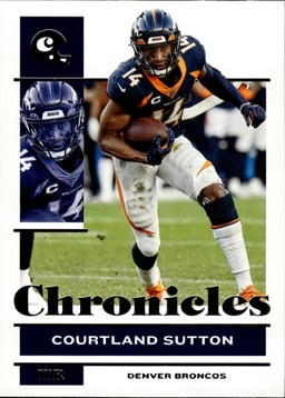 2021 Courtland Sutton #30 Chronicles