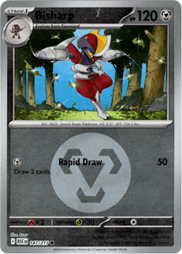 2026 Bisharp (Energy Reverse) #147 Ascended Heroes