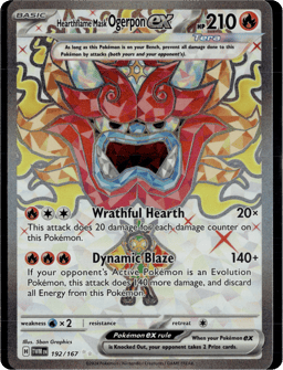 2024 Hearthflame Mask Ogerpon ex #192 Twilight Masquerade