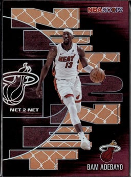 2025 Bam Adebayo #NTN-1 Topps NBA Hoops Net 2 Net
