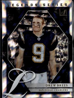 2021 Drew Brees #LS4 Donruss The Legends Series