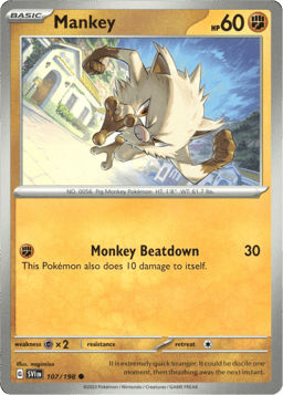 2024 Mankey #45 Paldean Fates