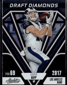 2023 Cooper Kupp #DD-11 Absolute Draft Diamonds