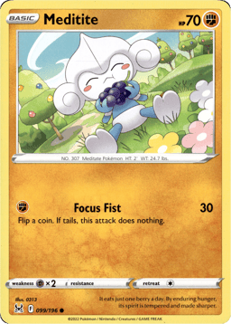 2022 Meditite #99 Lost Origin