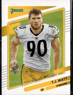 2021 T. J. Watt #22 Donruss