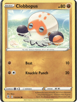2021 Clobbopus #152 Fusion Strike