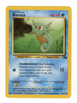 1999 Horsea #49 Fossil Unlimited