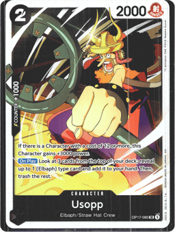 2026 Usopp (foil) #80 The World's Strongest Warriors