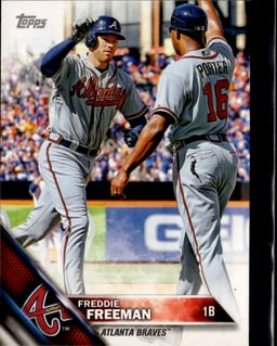 2016 Freddie Freeman #241 Topps Mini