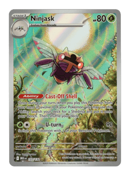 2025 Ninjask #137 Mega Evolution