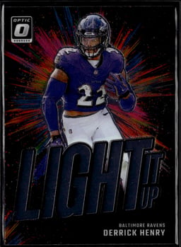 2024 Derrick Henry #18 Donruss Optic Light It Up