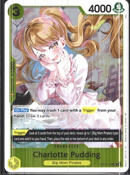 2026 Charlotte Pudding (foil) #109 The World's Strongest Warriors