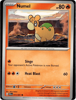 2024 Numel #11 Paldean Fates