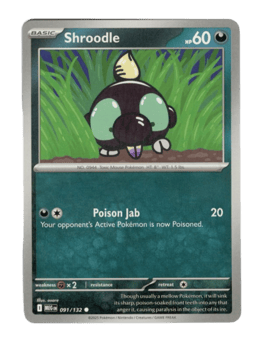 2025 Shroodle #91 Mega Evolution
