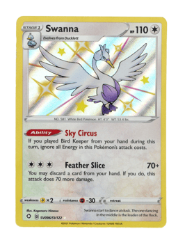 2021 Swanna #SV096 Shining Fates