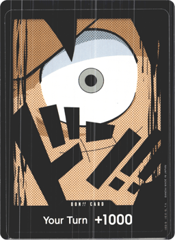 2024 DON!! Card (Luffy) #DON The Best