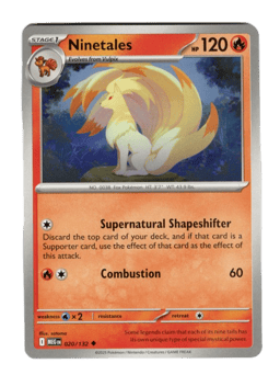 2025 Ninetales #20 Mega Evolution